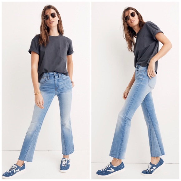 Madewell Denim - Madewell Cali Demi Boot Cut Inset Edition Jeans